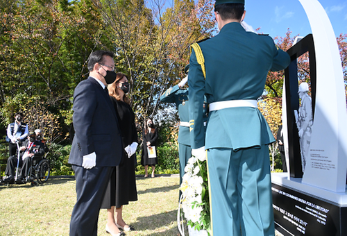 Korea-Colombia friendship monument unveiled