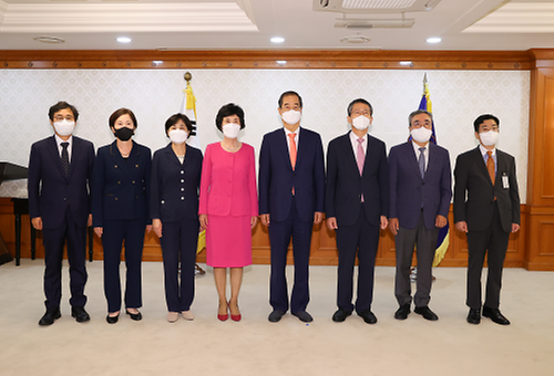 정부업무평가위원 위촉장 수여식 