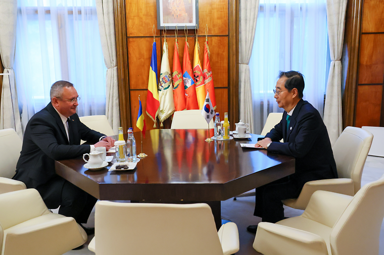 한-루마니아 총리 회담