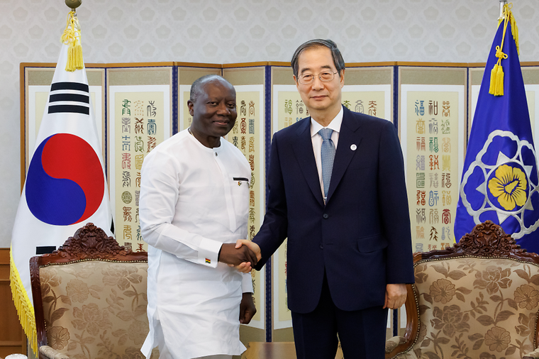 PM meets Ghanaian Ministry of Finance Ken Ofori-Atta