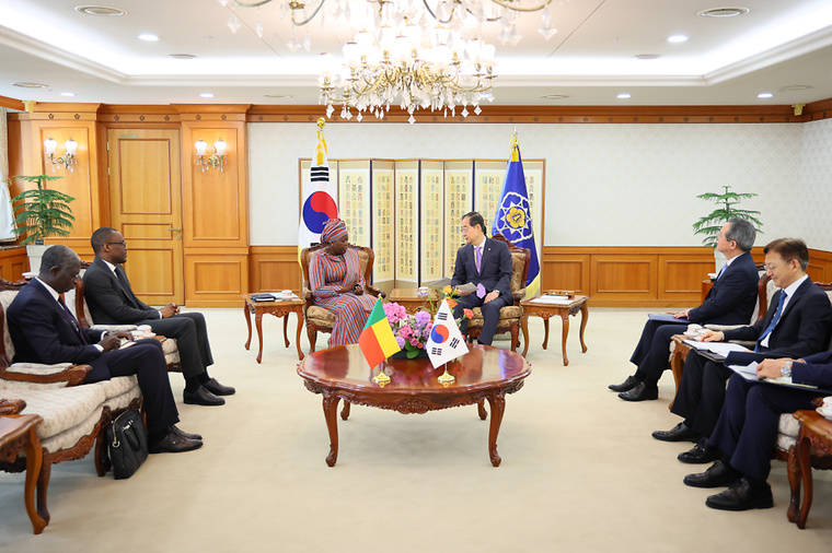 마리암 차비 타라타 베넹 부통령 접견