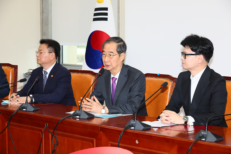 한동훈 국민의 힘 대표와 의정갈등 해결 방안 논의