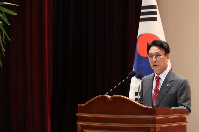 제49대 김민석 국무총리 취임식