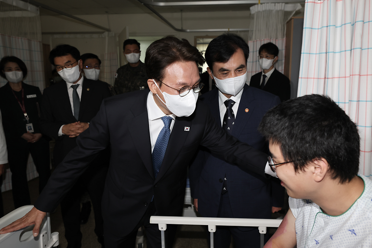 국군수도병원 입원장병 위문