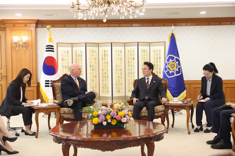 그레그 지안포르테 美 몬태나 주지사 접견