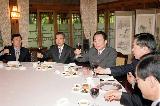 퇴임 국무위원 오찬 기념촬영