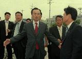 부산 녹산공단 방조제 시찰
