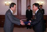 이을희 진주산업대학교 총장 임명장수여