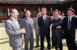 출입기자단 오찬 간담회, 기념촬영