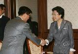 한.미 FTA 1차 우리 협상대표단 접견
