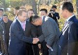 한승수총리 진도 시험조류발전소 건설현장 방문
