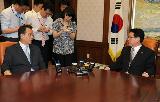 김형오 국회의장 예방