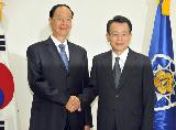 허융 중국 공산당 중앙서기처 서기 접견