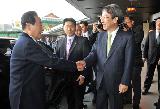 김영삼 前대통령과 오찬