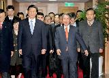 시진핑 중국 국가부주석 접견