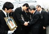 금양 98호 선원 수협장 합동영결식