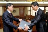 정무실장,공보실장 임명장수여