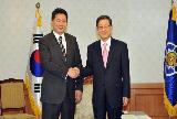 오흐나 후렐수흐 몽골 인민당 사무총장 접견