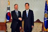 마르코 아울렐리우 스팔 마이아 브라질 하원의장 접견