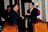 정 총리, 정의화 국회의장 면담