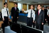 정 총리, 세종청사경비대 및 방호상황실 방문