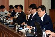 황 총리, 출입기자단 간담회 주재