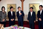 황 총리, 중소기업대표 오찬 간담회 주재