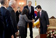 황 총리, 제이 인슬리 미국 워싱턴주 주지사 접견
