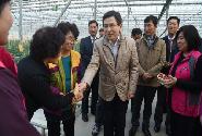 황교안 총리, 스마트팜 현장방문