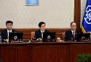 황교안 총리, 국무회의 주재