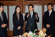 벤처기업 CEO 간담회 주재