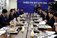 중견기업연합 도시락 간담회 주재