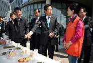 1사 1촌 농특산물 직거래장터 방문