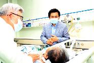 일본 위안부 피해자 하상숙 할머니 문병