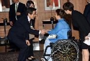가브리엘라 미체티 아르헨티나 부통령 겸 상원의장 접견