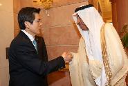 사우드 빈 압둘라 빈 투나얀 알 사우드 사빅(SABIC) 회장 접견