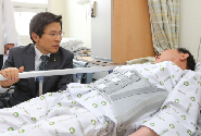 현충일 맞이 중앙보훈병원 국가유공자 방문 