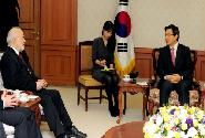 이브라임 알-자파리 이라크 외교장관 접견