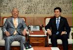 Prime minister visits ex-president