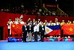Gold in taekwondo poomsae