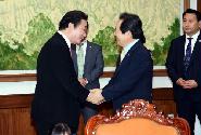 정세균 국회의장 예방