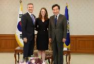에릭 로버트 그레이튼스 미주리 주지사 접견