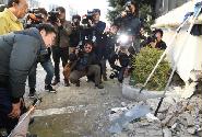 지진 피해지역(대성아파트) 점검