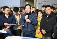 고병원성 조류인플루엔자(AI) 거점소독현장 방문
