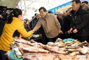 여수 수산시장 방문