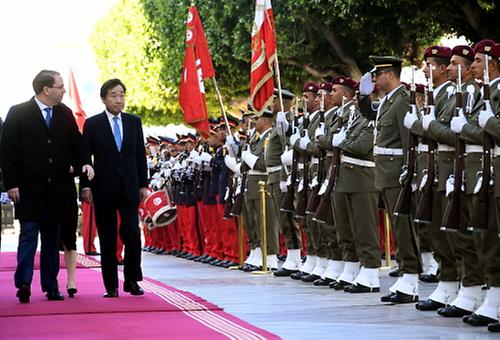 Welcome Ceremony for S.Korea Prime Minister