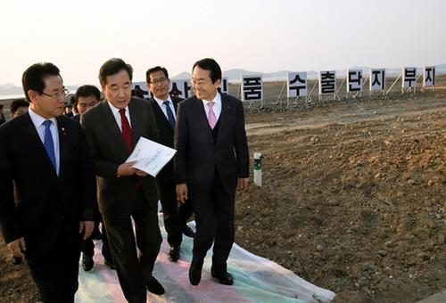 목포 수산가공 수출단지 현장 방문