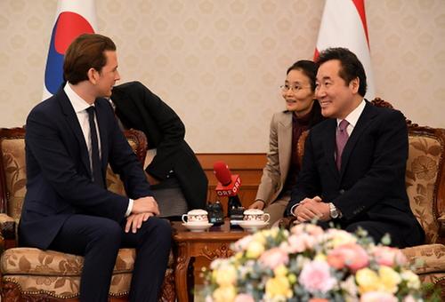 PM meets chancellor of Austria, Sebastian Kurz