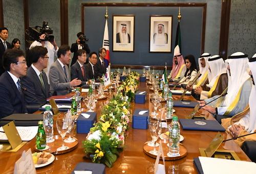 한-쿠웨이트 총리회담 및 협정·양해각서 서명식