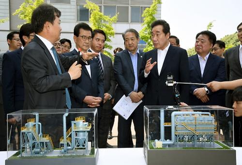 미세먼지 추경사업 현장 방문